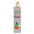 2"x8" Stock Recognition Ribbons (STUDENT OF THE MONTH) Carded